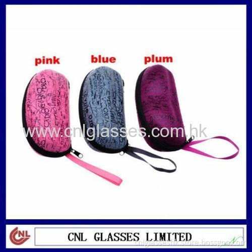 Shenzhen Personalized Zipper Wholesale Eyeglasses Case